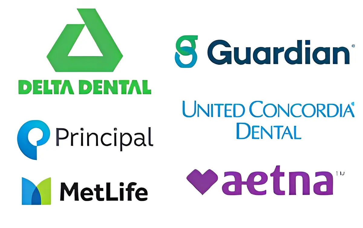Logos of dental insurance providers